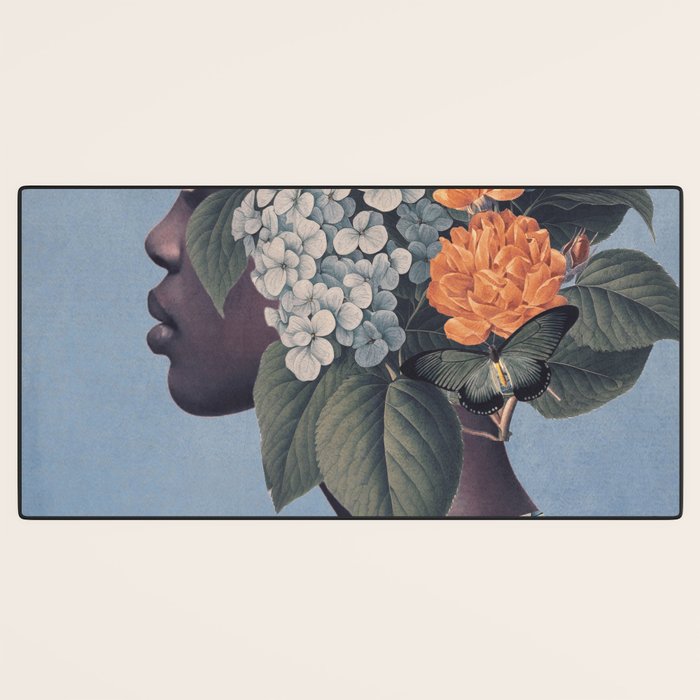 Floral Portrait 37 Desk Mat Gallery Image 3