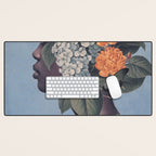 Floral Portrait 37 Desk Mat Gallery Image 1