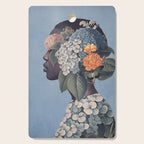 Floral Portrait 37 Cutting Board Gallery Image 1