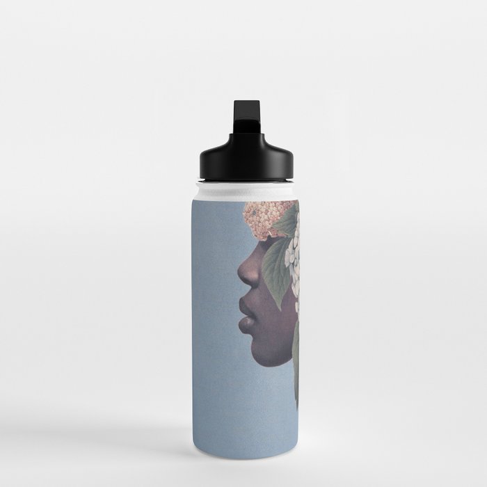 Floral Portrait 37 Water Bottle Gallery Image 3