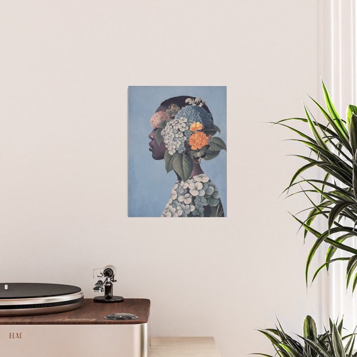 Floral Portrait 37 Poster Gallery Image 2