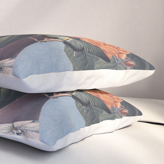 Floral Portrait 37 Pillow Sham Gallery Image 3