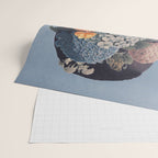 Floral Portrait 37 Wrapping Paper Gallery Image 2