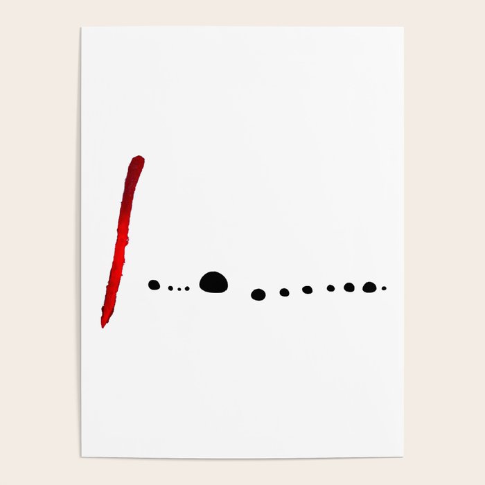 Bleu II (Blue 2) - Joan Miró Poster Gallery Image 1