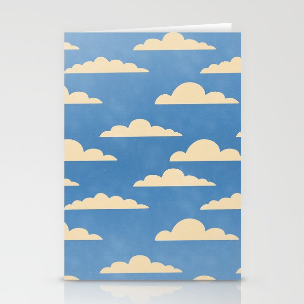 cartoony clouds Stationery Card Gallery Image 2