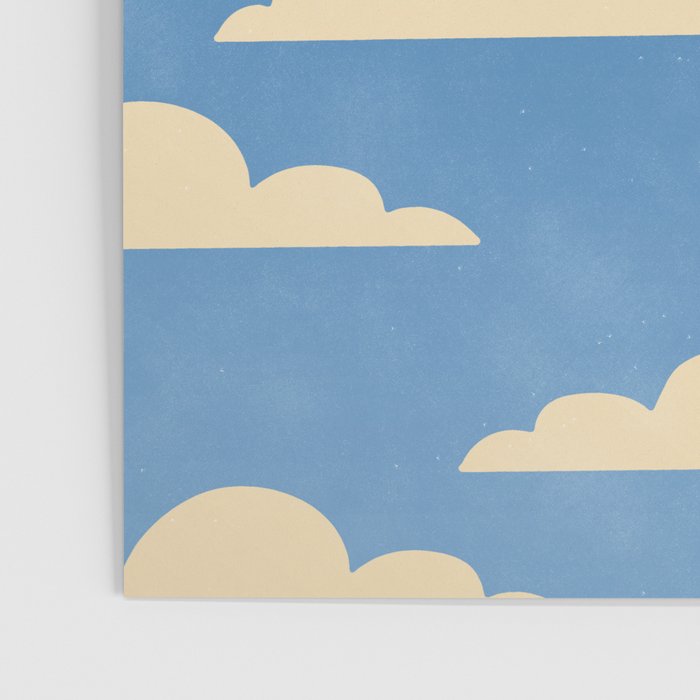 cartoony clouds Poster Gallery Image 3