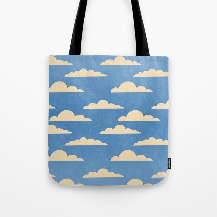 cartoony clouds Tote Bag Gallery Image 1