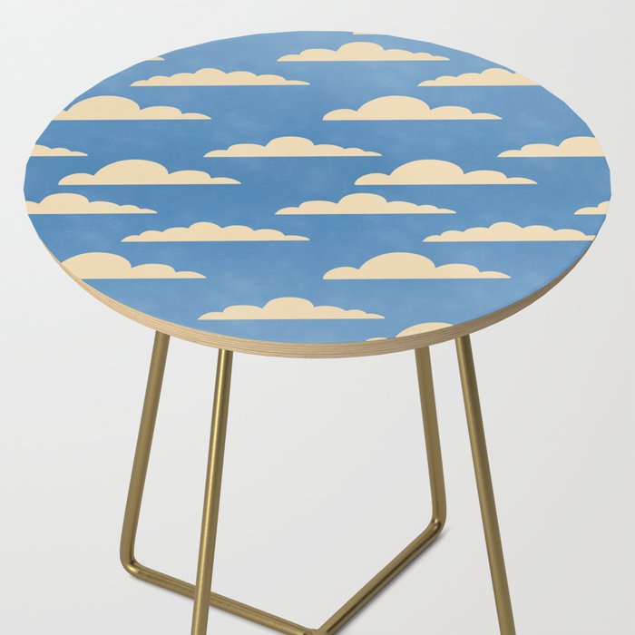 cartoony clouds Side Table Gallery Image 2