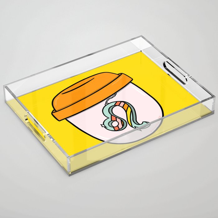 Leo Keychain Acrylic Tray Gallery Image 1