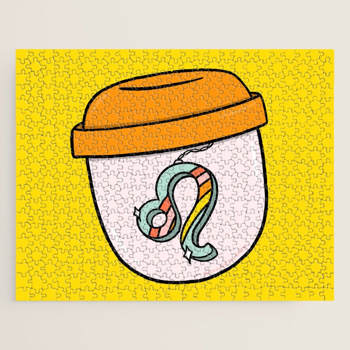 Leo Keychain Jigsaw Puzzle Gallery Image 1