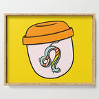 Leo Keychain Serving Tray Gallery Image 1