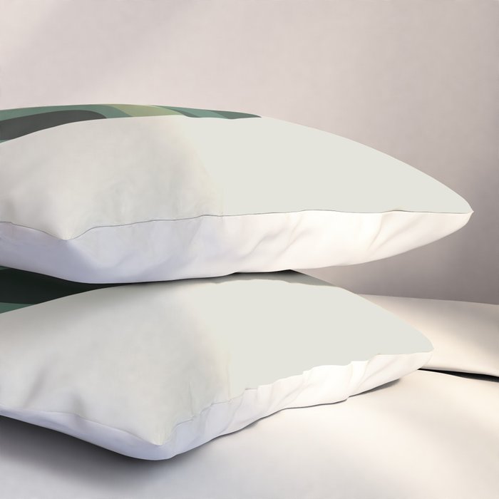 Cat Landscape 123 Pillow Sham Gallery Image 3