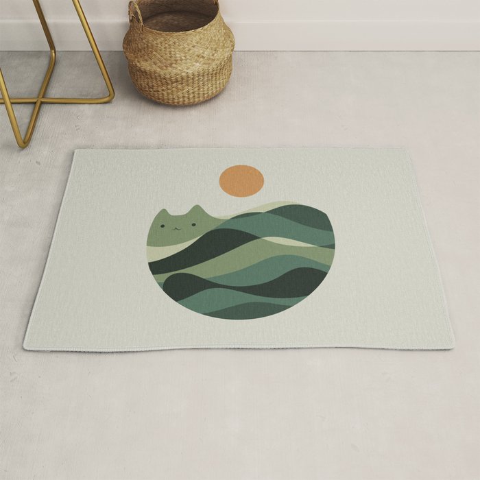 Cat Landscape 123 Rug Gallery Image 1
