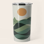 Cat Landscape 123 Travel Mug Gallery Image 1