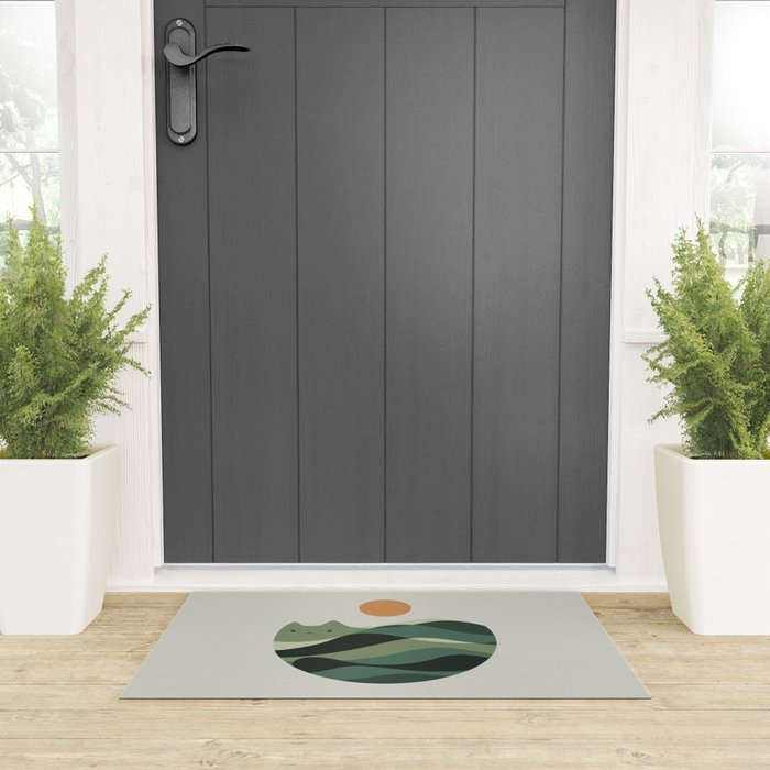 Cat Landscape 123 Welcome Mat Gallery Image 3