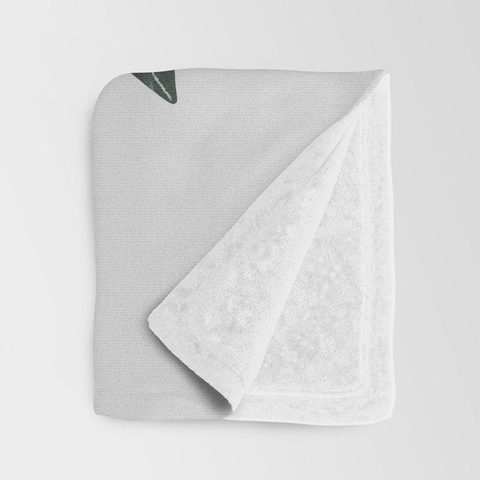 Lemon tree branch Throw Blanket Gallery Image 3