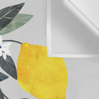 Lemon tree branch Wall Tapestry Gallery Image 3