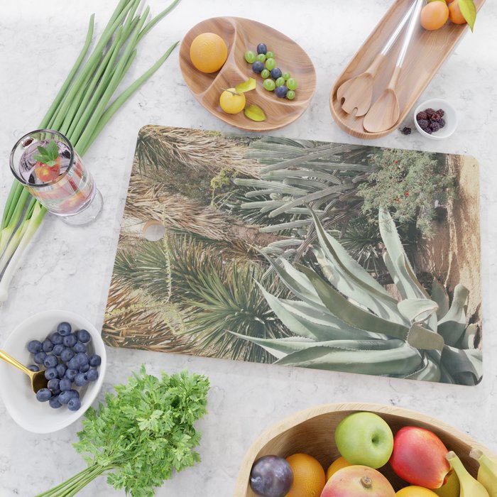 Cactus Garden #3 - Nature Photography Cutting Board Gallery Image 2