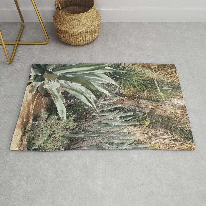 Cactus Garden #3 - Nature Photography Rug Gallery Image 1