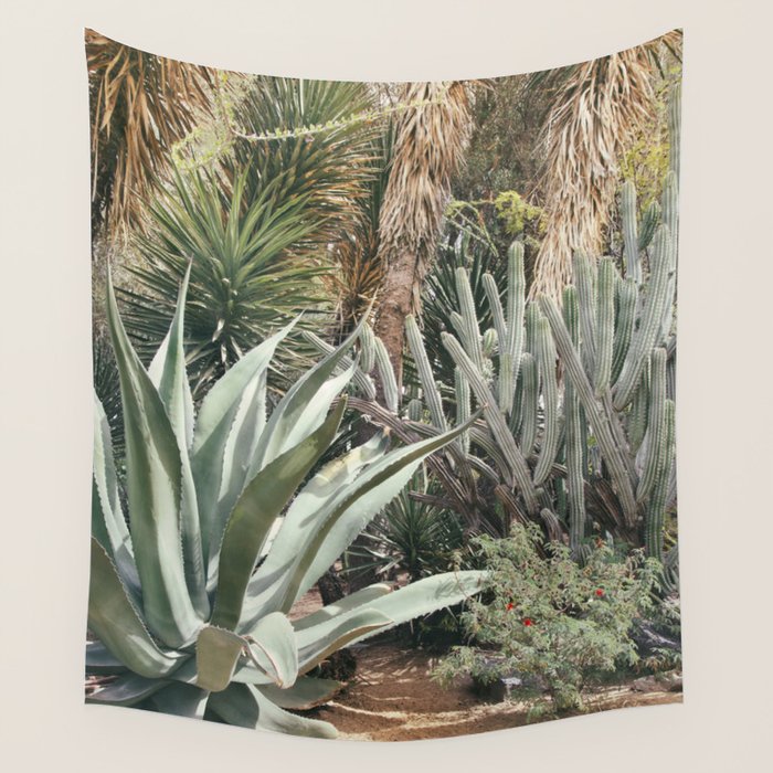 Cactus Garden #3 - Nature Photography Wall Tapestry Gallery Image 4