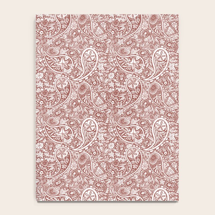 Underwater Paisley Elegance Notebook Gallery Image 4
