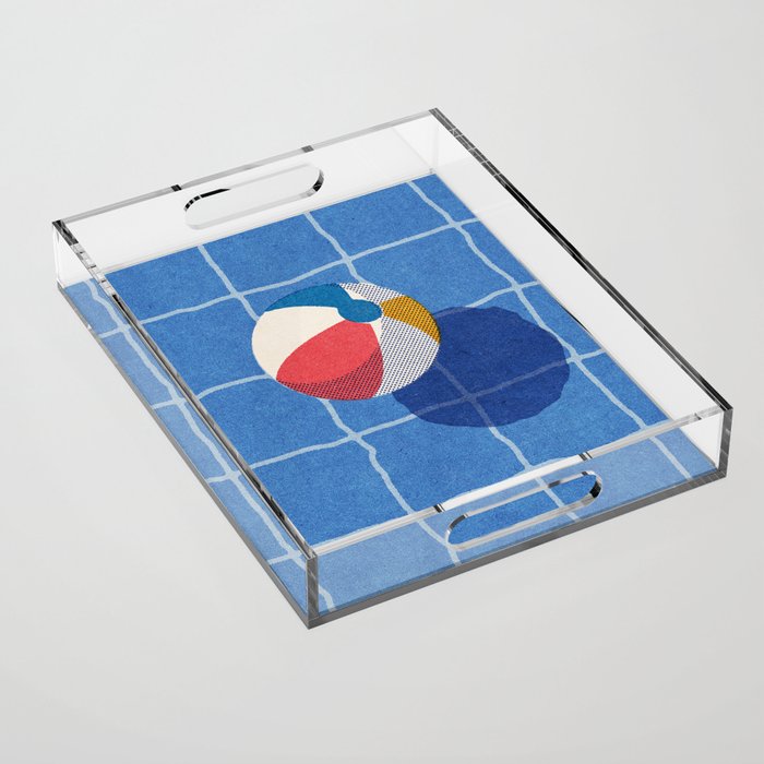 BALLS / Beach Ball I Acrylic Tray Gallery Image 1