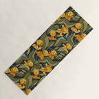 Gold Garden Iris Yoga Mat Gallery Image 1