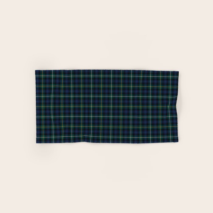Clan Campbell Tartan Bath Towel Gallery Image 1