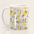 Flower Market Yellow Flowers Coffee Mug Gallery Image 3