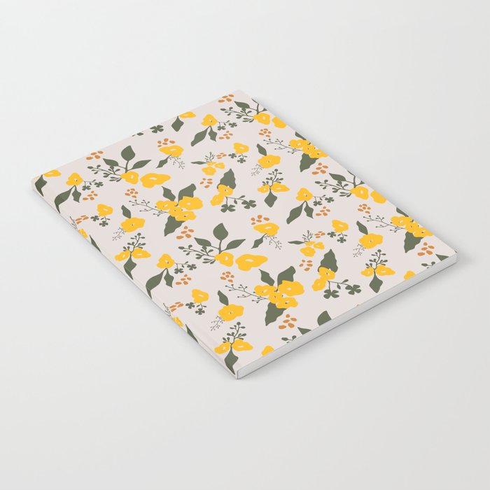 Flower Market Yellow Flowers Notebook Gallery Image 2