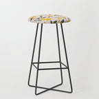 Flower Market Yellow Flowers Stool Gallery Image 1