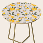 Flower Market Yellow Flowers Side Table Gallery Image 2