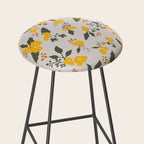 Flower Market Yellow Flowers Stool Gallery Image 2