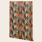 Rustic Shabby Moroccan Weave Wallpaper Gallery Image 2