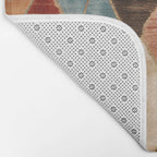 Rustic Shabby Moroccan Weave Bath Mat Gallery Image 2