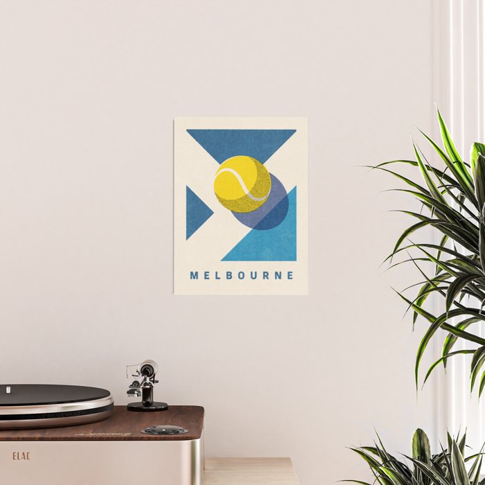 BALLS - Tennis - Grand Slam - Melbourne Poster Gallery Image 2