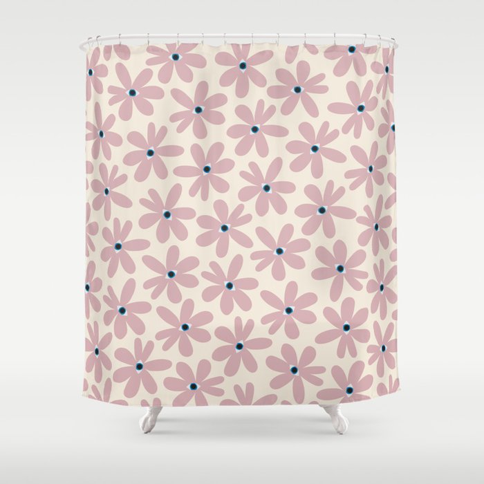 Floral Eyes Shower Curtain Gallery Image 1
