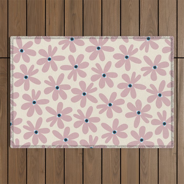 Floral Eyes Outdoor Rug Gallery Image 1