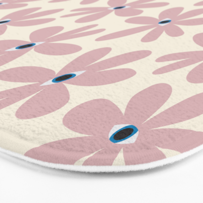 Floral Eyes Bath Mat Gallery Image 3