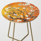 Vincent van Gogh Blossoming Almond Tree (Almond Blossoms) Orange Sky Side Table Gallery Image 2