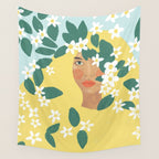 Jasmine #2 Wall Tapestry Gallery Image 4