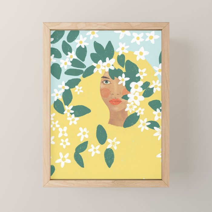 Jasmine #2 Mini Art Print Gallery Image 1