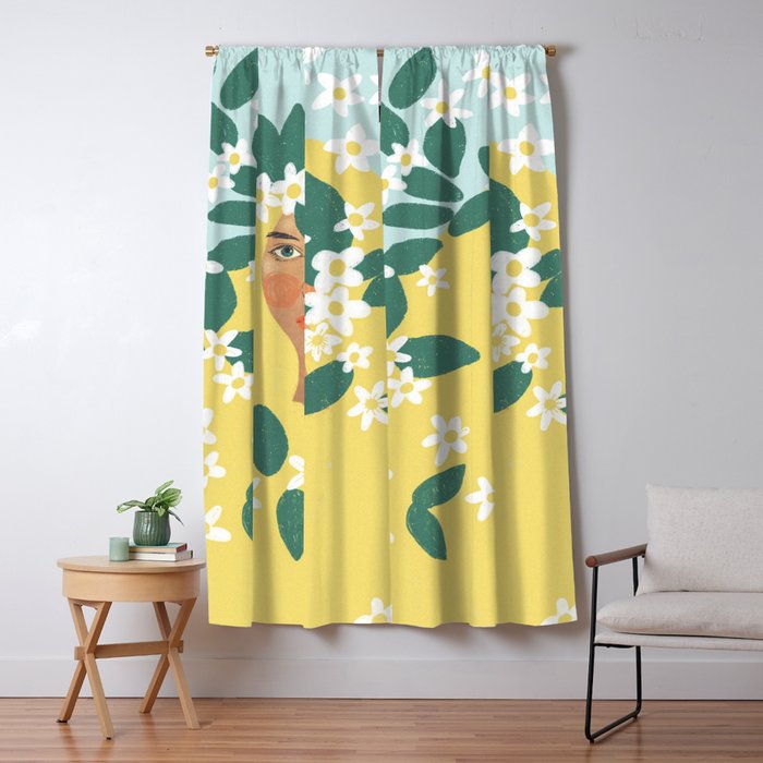 Jasmine #2 Window Curtain Gallery Image 1