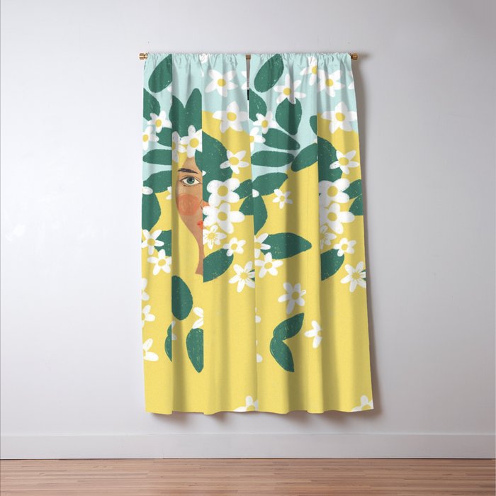 Jasmine #2 Window Curtain Gallery Image 3