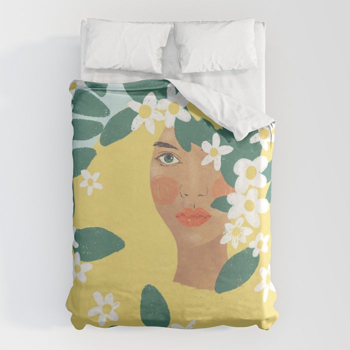 Jasmine #2 Duvet Cover Gallery Image 1