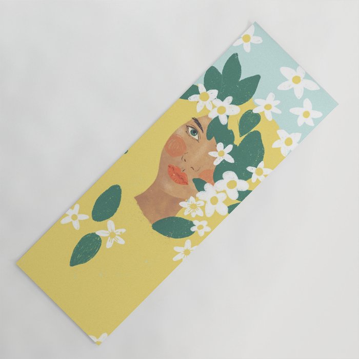 Jasmine #2 Yoga Mat Gallery Image 1
