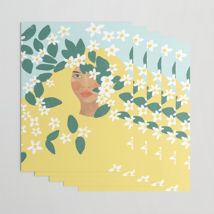 Jasmine #2 Wrapping Paper Gallery Image 3