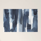 Blue Brush Welcome Mat Gallery Image 1