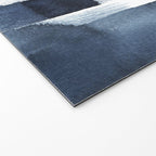 Blue Brush Welcome Mat Gallery Image 2