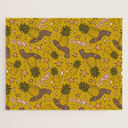 Gemini Pineapple Print Jigsaw Puzzle Gallery Image 1
